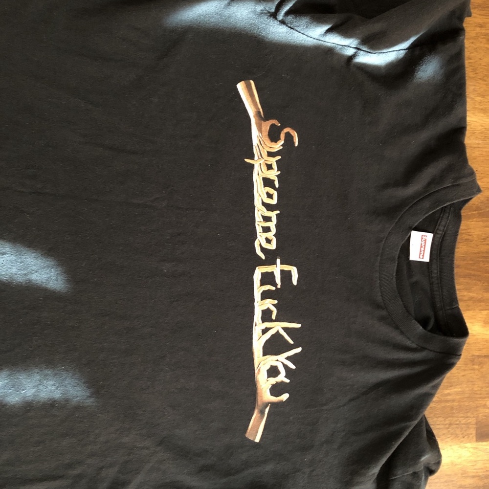 Supreme fuck you tee